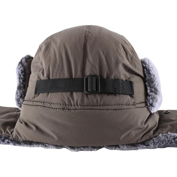 Water Repellent Trapper Hat for Men Women with Face Mask for Cold Weather - Picture 5 of 7